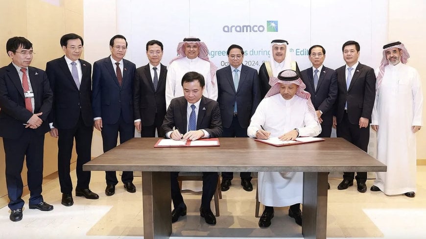 Aramco and Petrovietnam sign Collaboration Framework Agreement